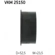 Poulie renvoi/transmission, courroie de distribution SKF VKM 25150 - Visuel 3