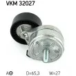 Poulie-tendeur, courroie trapézoïdale à nervures SKF VKM 32027 - Visuel 2