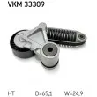 Poulie-tendeur, courroie trapézoïdale à nervures SKF VKM 33309 - Visuel 2