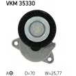 Poulie-tendeur, courroie trapézoïdale à nervures SKF VKM 35330 - Visuel 2