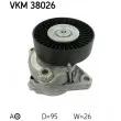 Poulie-tendeur, courroie trapézoïdale à nervures SKF VKM 38026 - Visuel 1