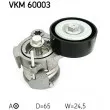 Poulie-tendeur, courroie trapézoïdale à nervures SKF VKM 60003 - Visuel 1