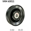 Poulie, courroie de distribution SKF VKM 60011 - Visuel 1