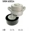 Poulie-tendeur, courroie trapézoïdale à nervures SKF VKM 60014 - Visuel 2