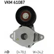 Poulie-tendeur, courroie trapézoïdale à nervures SKF VKM 61087 - Visuel 2