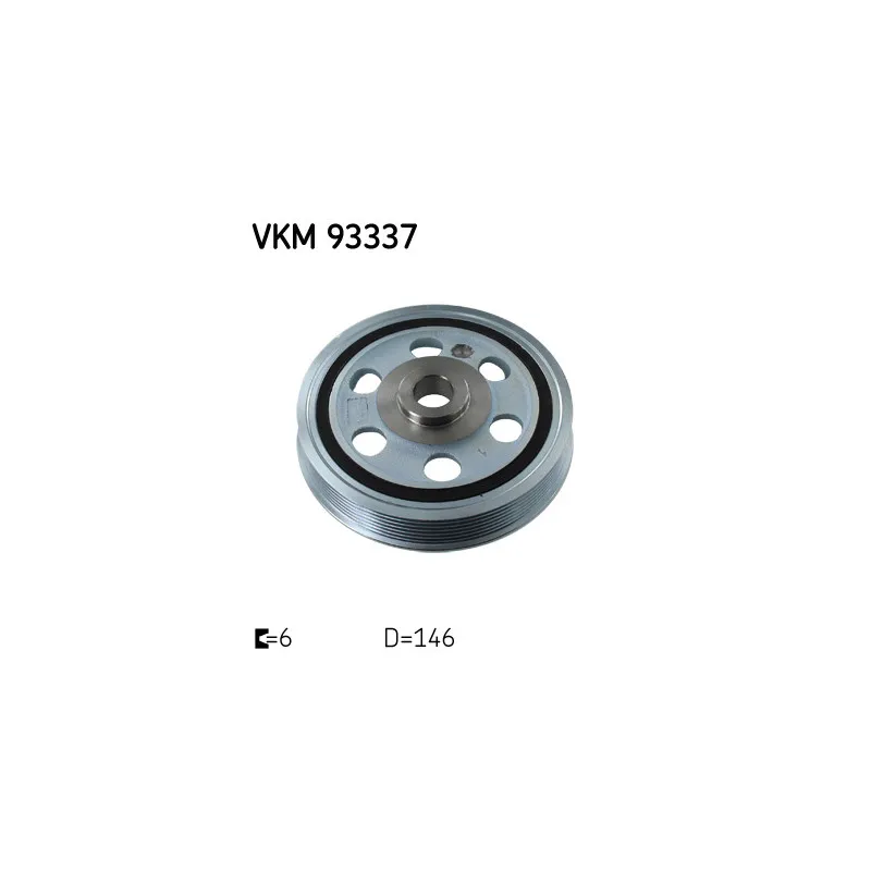 Poulie, vilebrequin SKF VKM 93337