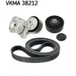 Jeu de courroies trapézoïdales à nervures SKF VKMA 38212 - Visuel 2