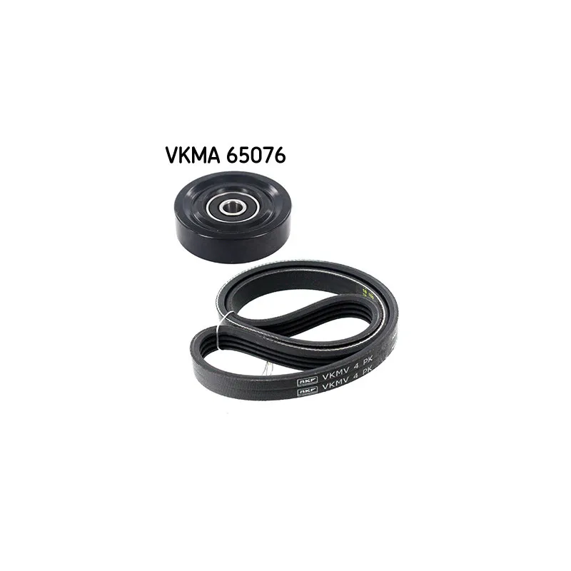 Jeu de courroies trapézoïdales à nervures SKF VKMA 65076
