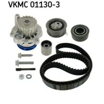 Pompe à eau + kit de courroie de distribution SKF VKMC 01130-3