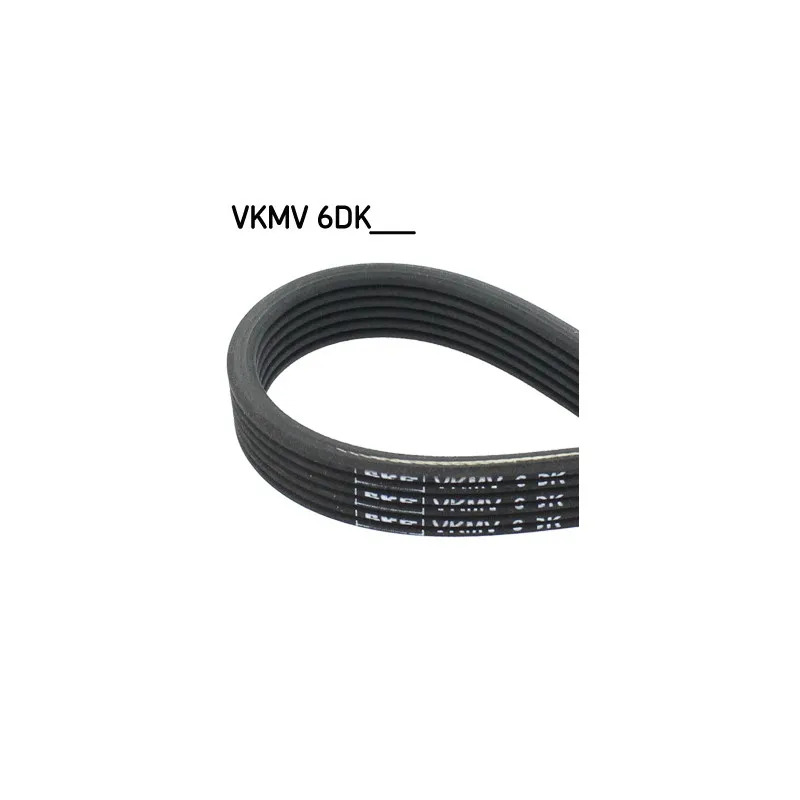 Courroie trapézoïdale à nervures SKF VKMV 6DK1697