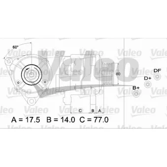 Alternateur VALEO 437388