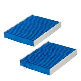 Filtre, air de l'habitacle HENGST FILTER E4938LB-2