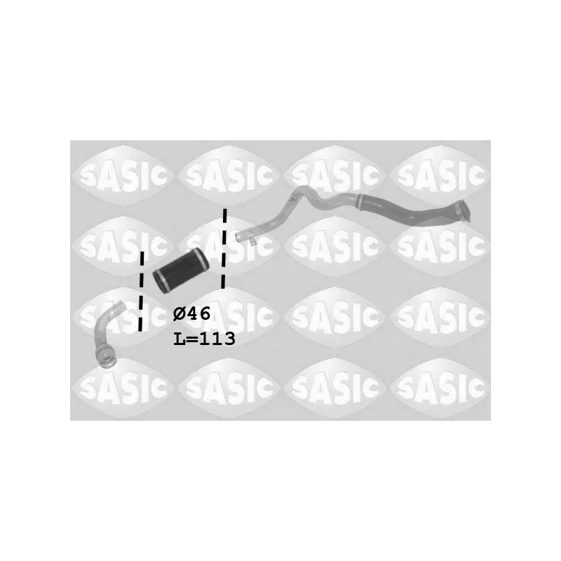Gaine de suralimentation SASIC 3334062