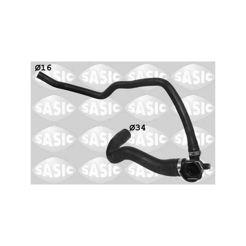 Durite de radiateur SASIC 3406496