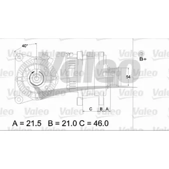 Alternateur VALEO 437407