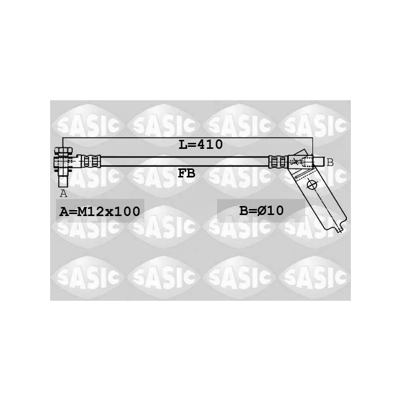 Flexible de frein SASIC 6606197