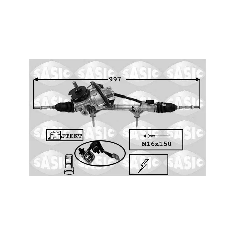 Crémaillière de direction SASIC 7170063