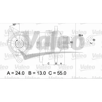 Alternateur VALEO 437416