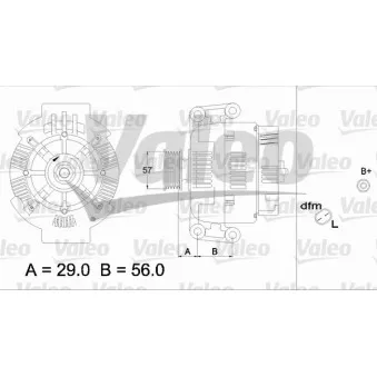 Alternateur VALEO 437420