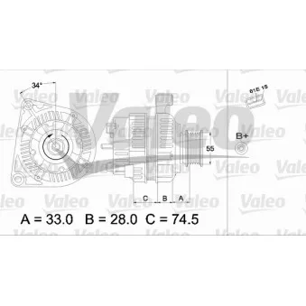 Alternateur VALEO 437421