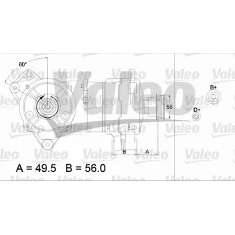 Alternateur VALEO 437438