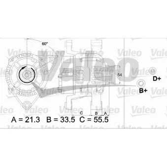 Alternateur VALEO 437466