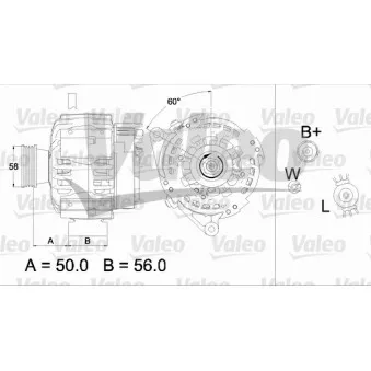 Alternateur VALEO 437467
