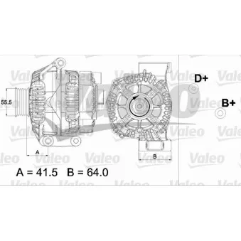 Alternateur VALEO 437475
