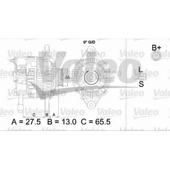 Alternateur VALEO 437478