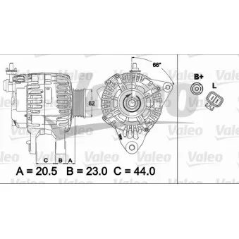 Alternateur VALEO 437488