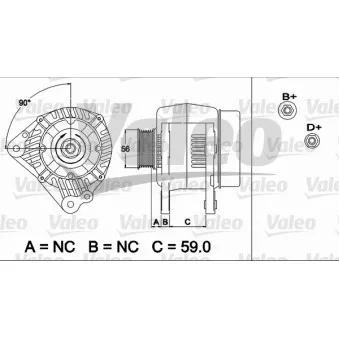 Alternateur VALEO 437492