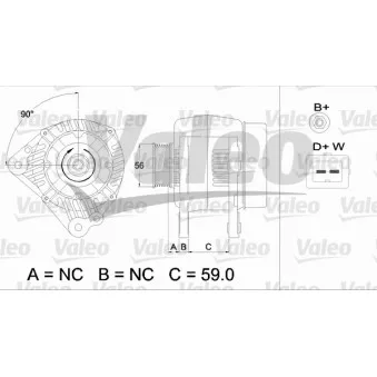 Alternateur VALEO 437494