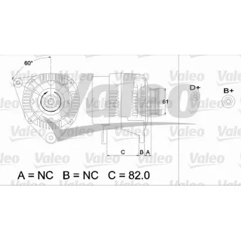 Alternateur VALEO 437495