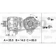 Alternateur VALEO 437502 - Visuel 1