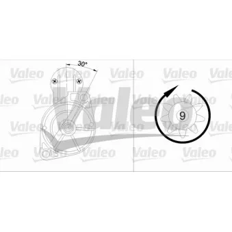 Démarreur VALEO 455566
