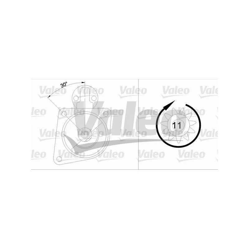 Démarreur VALEO 455571