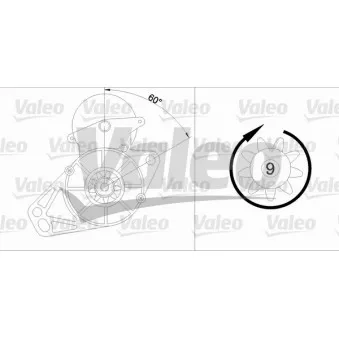Démarreur VALEO 455577