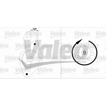 Démarreur VALEO 455586