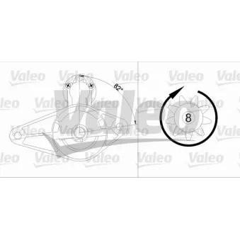 Démarreur VALEO 455600