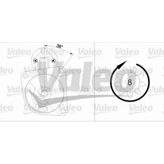 Démarreur VALEO 455606