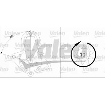 Démarreur VALEO 455699