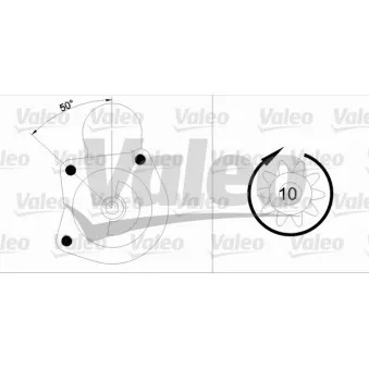 Démarreur VALEO 455746