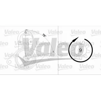 Démarreur VALEO 455885