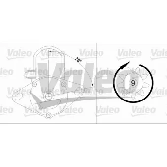 Démarreur VALEO 455951