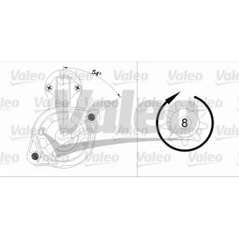 Démarreur VALEO 455963