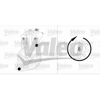 Démarreur VALEO 455965