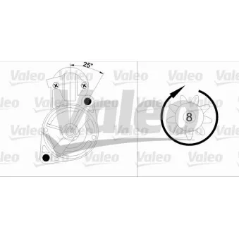 Démarreur VALEO 455966
