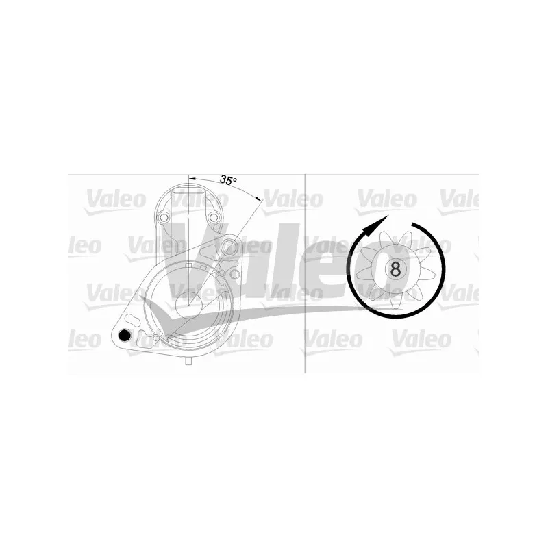 Démarreur VALEO 455984