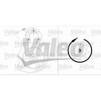 Démarreur VALEO 458212