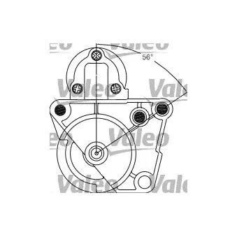 Démarreur VALEO 458274